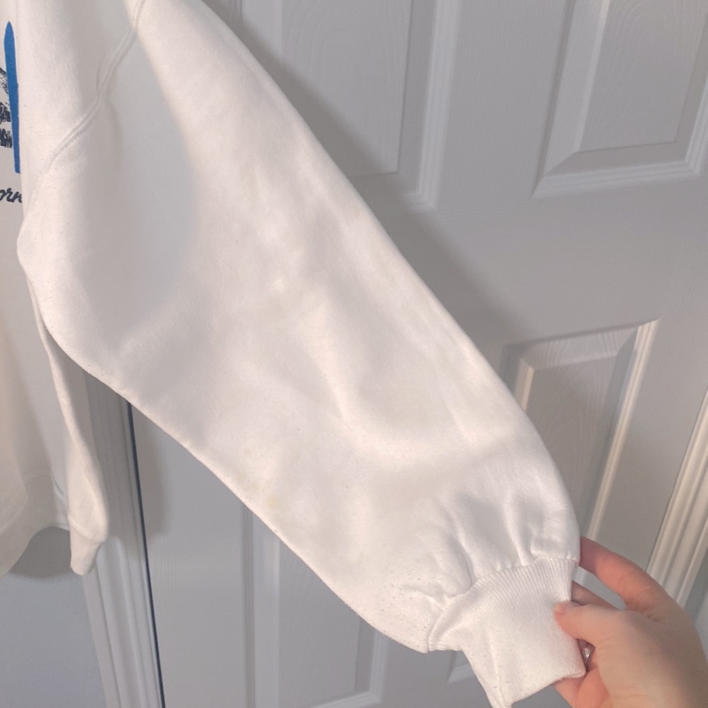 Vintage white oversized sweatshirt - Picture 3 of 14